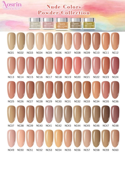 Nude colors powder collection